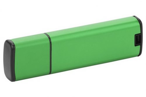 Pendrive z grawerem w kolorze zielonym PN-m-120-05