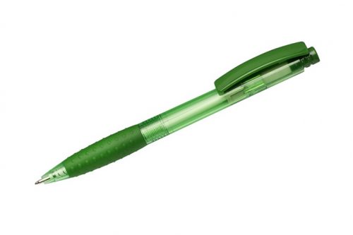 Zielony plastikowy długopis Vision